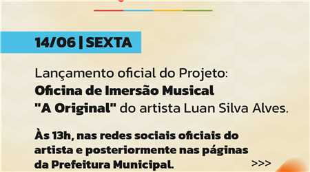 #AGENDA CULTURAL DE JUNHO | LEI PAULO GUSTAVO 